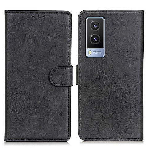 Coque Portefeuille Livre Cuir Etui Clapet A05D pour Vivo V21e 5G Noir