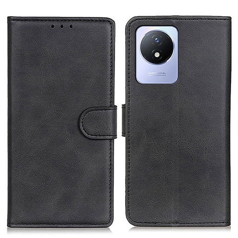 Coque Portefeuille Livre Cuir Etui Clapet A05D pour Vivo Y02t Noir