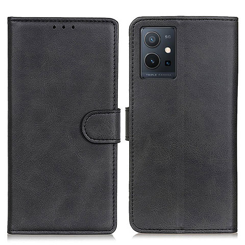 Coque Portefeuille Livre Cuir Etui Clapet A05D pour Vivo Y33e 5G Noir