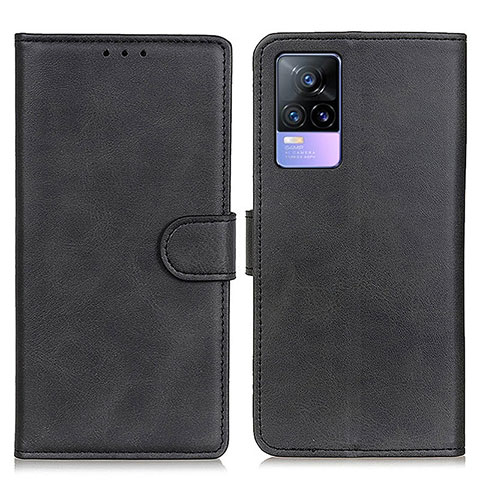 Coque Portefeuille Livre Cuir Etui Clapet A05D pour Vivo Y73 (2021) Noir