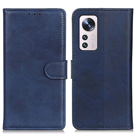 Coque Portefeuille Livre Cuir Etui Clapet A05D pour Xiaomi Mi 12 Lite 5G Bleu