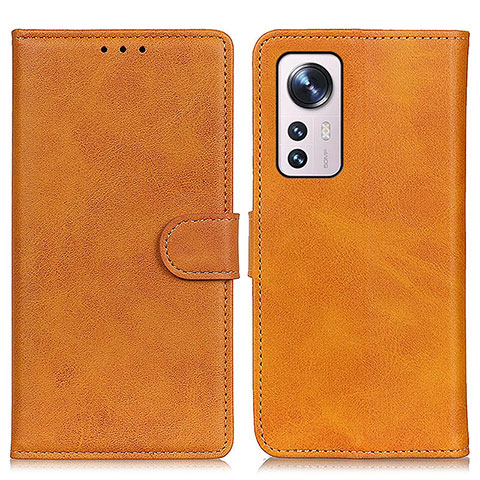 Coque Portefeuille Livre Cuir Etui Clapet A05D pour Xiaomi Mi 12 Lite 5G Marron