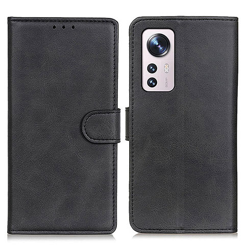 Coque Portefeuille Livre Cuir Etui Clapet A05D pour Xiaomi Mi 12 Lite 5G Noir