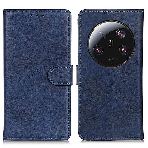 Coque Portefeuille Livre Cuir Etui Clapet A05D pour Xiaomi Mi 13 Ultra 5G Bleu