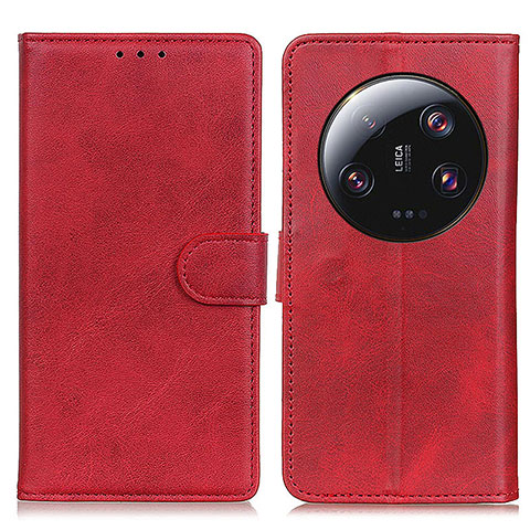 Coque Portefeuille Livre Cuir Etui Clapet A05D pour Xiaomi Mi 13 Ultra 5G Rouge