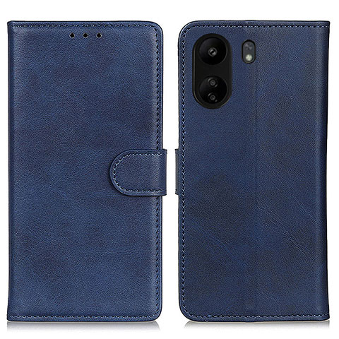 Coque Portefeuille Livre Cuir Etui Clapet A05D pour Xiaomi Poco C65 Bleu