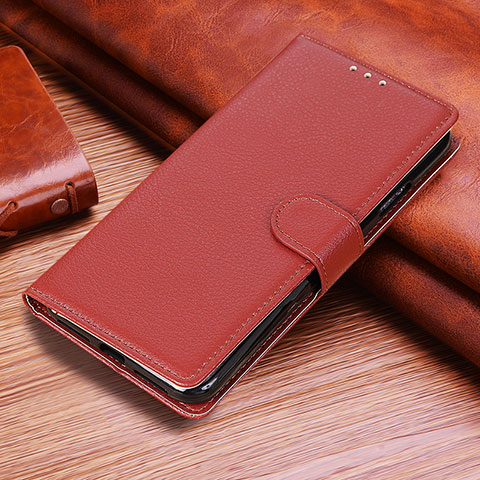 Coque Portefeuille Livre Cuir Etui Clapet A06D pour Huawei Honor X8b Marron