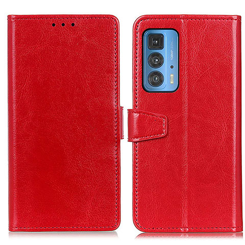 Coque Portefeuille Livre Cuir Etui Clapet A06D pour Motorola Moto Edge S Pro 5G Rouge