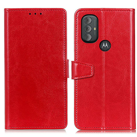 Coque Portefeuille Livre Cuir Etui Clapet A06D pour Motorola Moto G Play (2023) Rouge