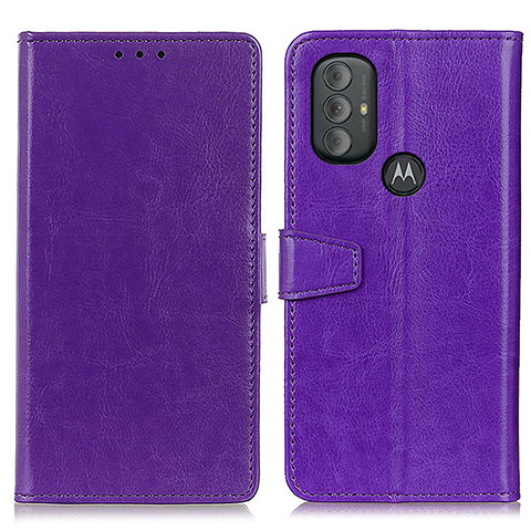 Coque Portefeuille Livre Cuir Etui Clapet A06D pour Motorola Moto G Play (2023) Violet