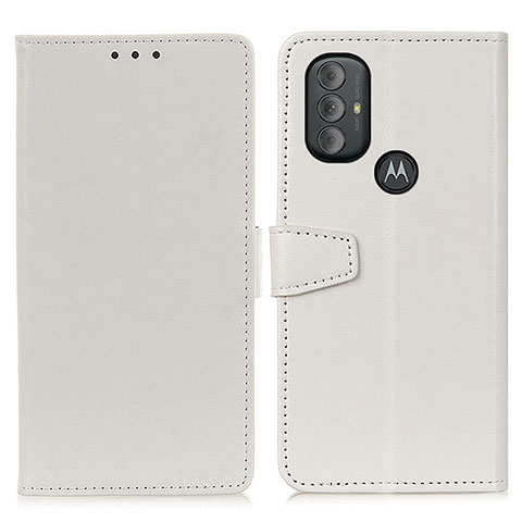 Coque Portefeuille Livre Cuir Etui Clapet A06D pour Motorola Moto G Power (2022) Blanc