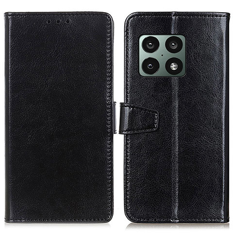 Coque Portefeuille Livre Cuir Etui Clapet A06D pour OnePlus 10 Pro 5G Noir