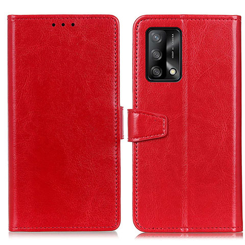 Coque Portefeuille Livre Cuir Etui Clapet A06D pour Oppo A74 4G Rouge