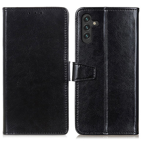 Coque Portefeuille Livre Cuir Etui Clapet A06D pour Samsung Galaxy A04s Noir