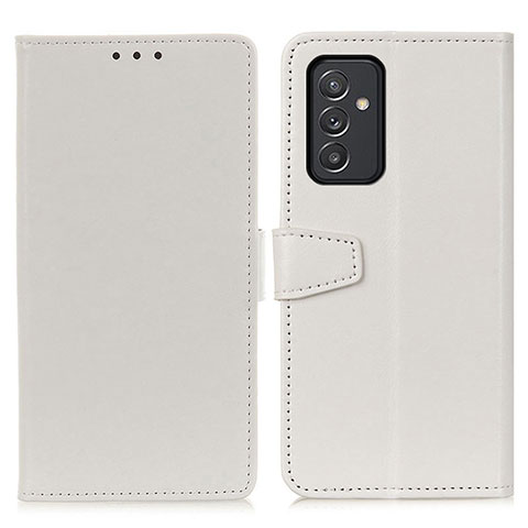 Coque Portefeuille Livre Cuir Etui Clapet A06D pour Samsung Galaxy A15 4G Blanc