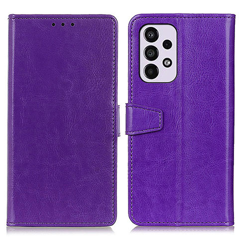 Coque Portefeuille Livre Cuir Etui Clapet A06D pour Samsung Galaxy A33 5G Violet