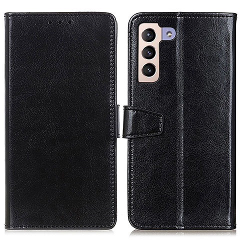 Coque Portefeuille Livre Cuir Etui Clapet A06D pour Samsung Galaxy S21 5G Noir