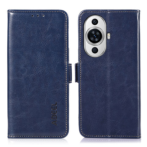 Coque Portefeuille Livre Cuir Etui Clapet A07D pour Huawei Nova 11 Bleu