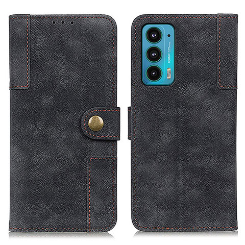 Coque Portefeuille Livre Cuir Etui Clapet A07D pour Motorola Moto Edge Lite 5G Noir