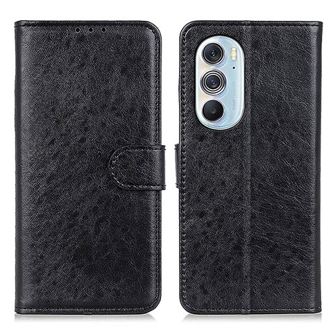 Coque Portefeuille Livre Cuir Etui Clapet A07D pour Motorola Moto Edge X30 5G Noir