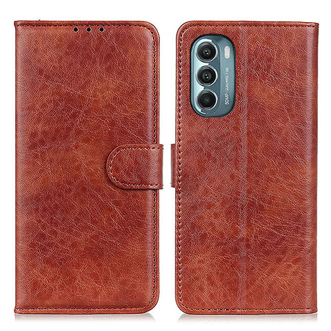 Coque Portefeuille Livre Cuir Etui Clapet A07D pour Motorola Moto G Stylus (2022) 4G Marron