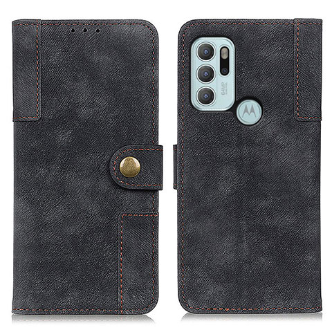 Coque Portefeuille Livre Cuir Etui Clapet A07D pour Motorola Moto G60s Noir