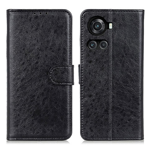 Coque Portefeuille Livre Cuir Etui Clapet A07D pour OnePlus 10R 5G Noir