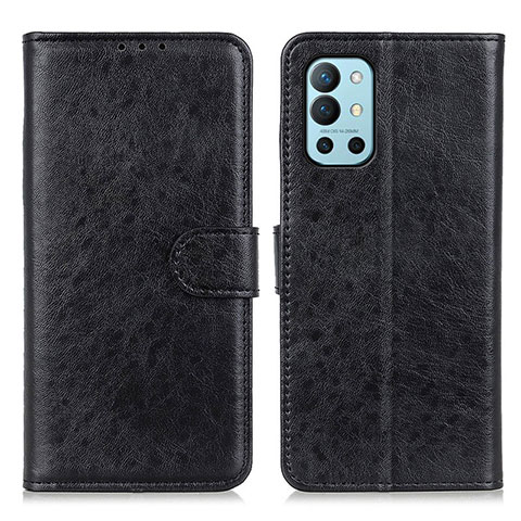 Coque Portefeuille Livre Cuir Etui Clapet A07D pour OnePlus 9R 5G Noir