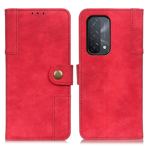 Coque Portefeuille Livre Cuir Etui Clapet A07D pour OnePlus Nord N200 5G Rouge