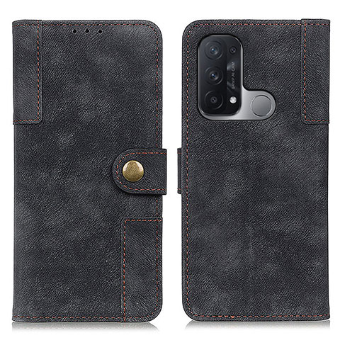 Coque Portefeuille Livre Cuir Etui Clapet A07D pour Oppo Reno5 A Noir