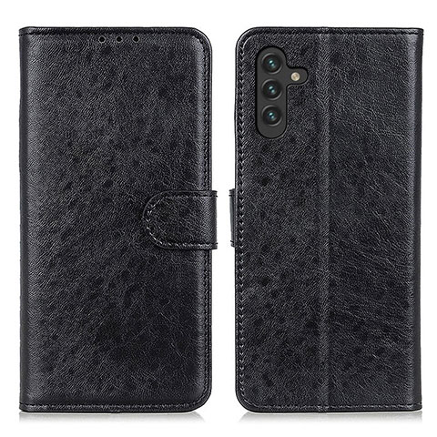 Coque Portefeuille Livre Cuir Etui Clapet A07D pour Samsung Galaxy A04s Noir