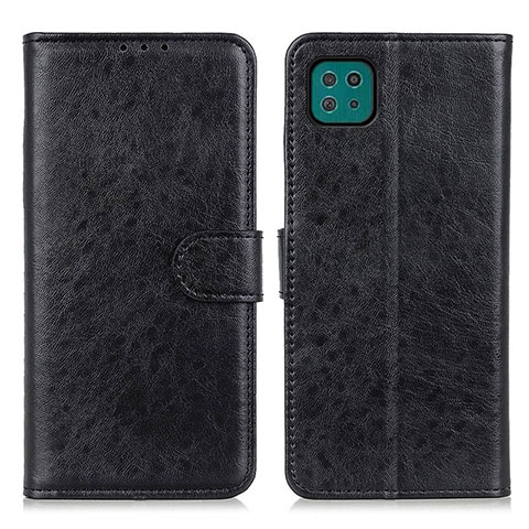 Coque Portefeuille Livre Cuir Etui Clapet A07D pour Samsung Galaxy A22 5G Noir