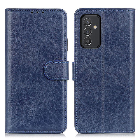 Coque Portefeuille Livre Cuir Etui Clapet A07D pour Samsung Galaxy A25 5G Bleu