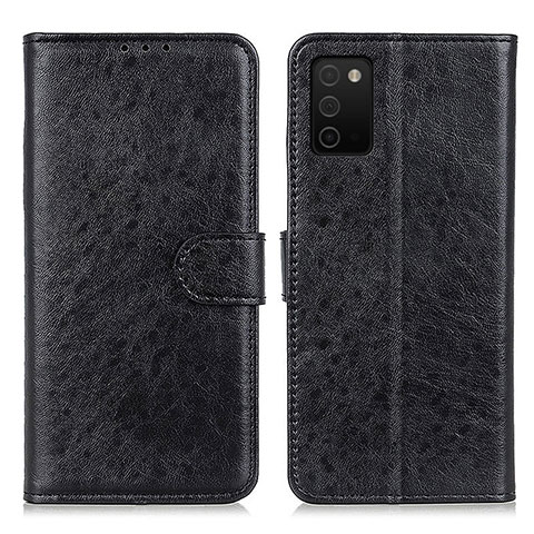 Coque Portefeuille Livre Cuir Etui Clapet A07D pour Samsung Galaxy F02S SM-E025F Noir