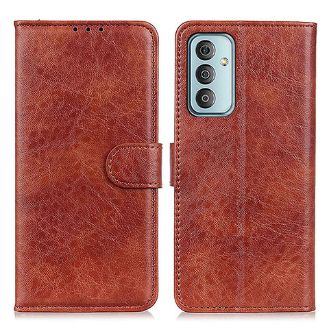 Coque Portefeuille Livre Cuir Etui Clapet A07D pour Samsung Galaxy F23 5G Marron