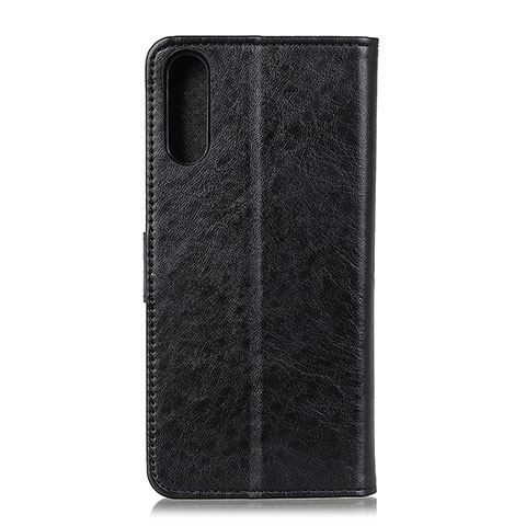 Coque Portefeuille Livre Cuir Etui Clapet A07D pour Samsung Galaxy M02 Noir