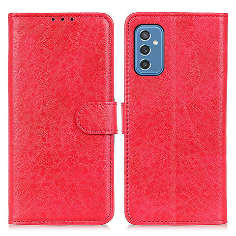 Coque Portefeuille Livre Cuir Etui Clapet A07D pour Samsung Galaxy M52 5G Rouge