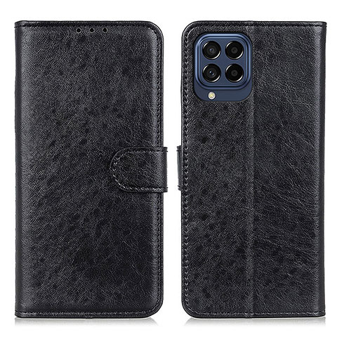 Coque Portefeuille Livre Cuir Etui Clapet A07D pour Samsung Galaxy M53 5G Noir