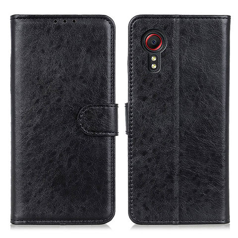 Coque Portefeuille Livre Cuir Etui Clapet A07D pour Samsung Galaxy XCover 5 SM-G525F Noir