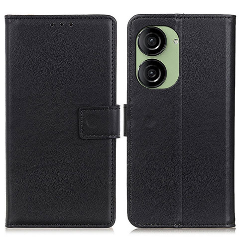 Coque Portefeuille Livre Cuir Etui Clapet A08D pour Asus ZenFone 10 Noir