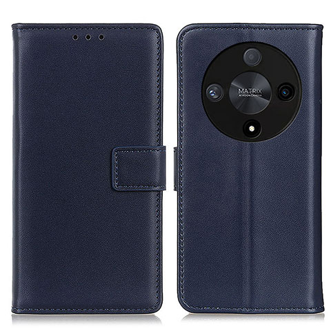 Coque Portefeuille Livre Cuir Etui Clapet A08D pour Huawei Honor Magic6 Lite 5G Bleu