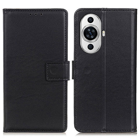 Coque Portefeuille Livre Cuir Etui Clapet A08D pour Huawei Nova 11 Pro Noir