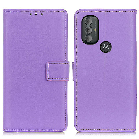 Coque Portefeuille Livre Cuir Etui Clapet A08D pour Motorola Moto G Play (2023) Violet