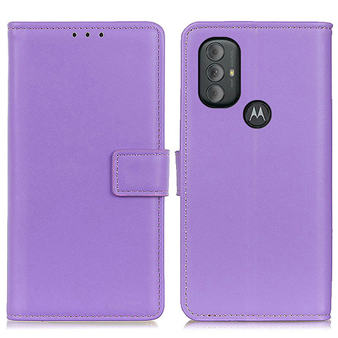 Coque Portefeuille Livre Cuir Etui Clapet A08D pour Motorola Moto G Power (2022) Violet