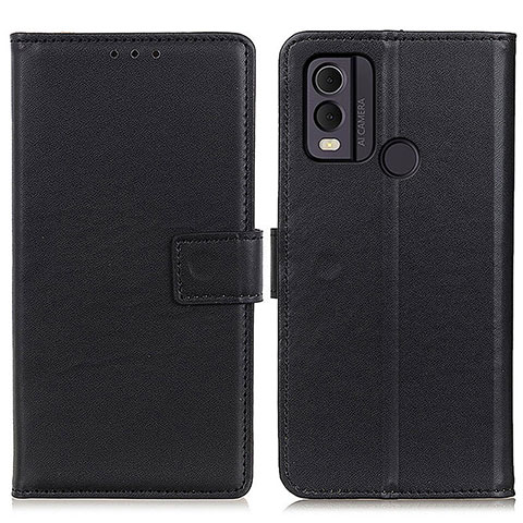 Coque Portefeuille Livre Cuir Etui Clapet A08D pour Nokia C22 Noir