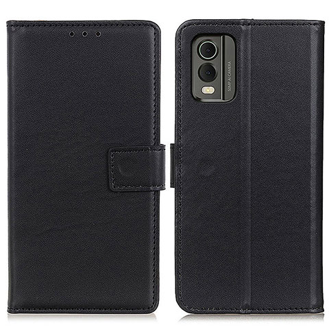 Coque Portefeuille Livre Cuir Etui Clapet A08D pour Nokia C32 Noir