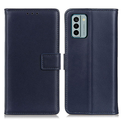 Coque Portefeuille Livre Cuir Etui Clapet A08D pour Nokia G22 Bleu