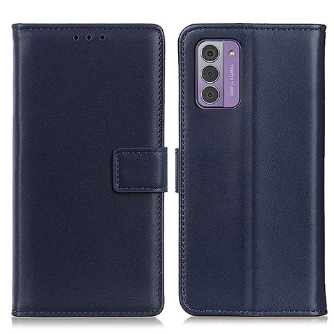 Coque Portefeuille Livre Cuir Etui Clapet A08D pour Nokia G310 5G Bleu