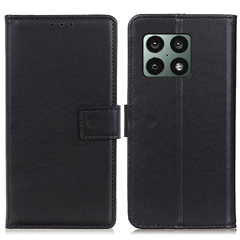 Coque Portefeuille Livre Cuir Etui Clapet A08D pour OnePlus 10 Pro 5G Noir