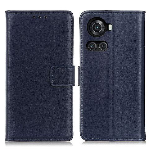 Coque Portefeuille Livre Cuir Etui Clapet A08D pour OnePlus 10R 5G Bleu